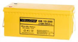 АКБ YELLOW GB 12-200 для ИБП  