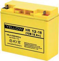 АКБ YELLOW HR 12-18 для ИБП