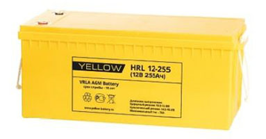 АКБ YELLOW HRL 12-255 для ИБП