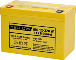 АКБ YELLOW HRL 12-320W для ИБП