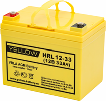 АКБ YELLOW HR 12-33 для ИБП