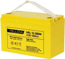 АКБ YELLOW HRL 12-380W для ИБП