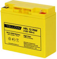 АКБ YELLOW HRL 12-76W для ИБП